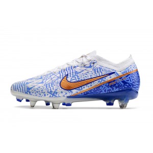 Nike Air Zoom Mercurial Vapor 15 Elite Metal Studs SG CR7 - Blue/White