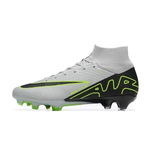 Nike Zoom Mercurial Superfly 9 Elite FG - Atmosphere Grey/Black/Green