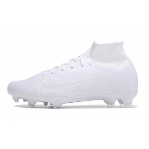 Nike Zoom Mercurial Superfly 9 Elite FG - White/White/Purple
