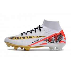 Nike Zoom Mercurial Superfly 9 Elite FG Wings - White/Red/Gold