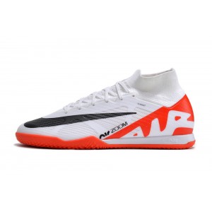 Nike Zoom Mercurial Superfly 9 Elite IC Indoor Ready - White/Red