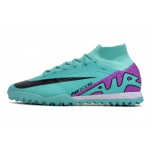 Nike Zoom Mercurial Superfly 9 Elite TF Turf Peak Ready - Ice Blue/Purple