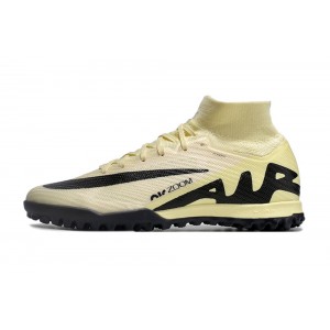 Nike Zoom Mercurial Superfly 9 Lemonade Elite TF Turf - Light lemon/Black