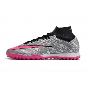 Nike Zoom Mercurial Superfly 9 Pro XXV TF - Silver/Pink