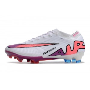 Nike Zoom Mercurial Vapor 15 Elite FG - White/Flash Crimson