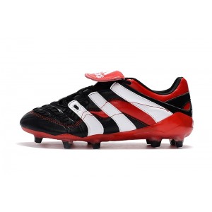Adidas Predator Accelerator FG  - Black/Red/White