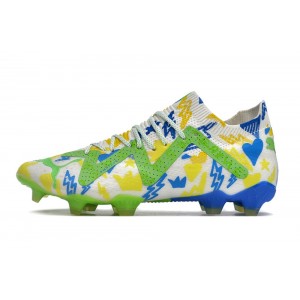 Puma Future Ultimate Neymar Instituto FG/AG - White/Racing Blue/Lemon Meringue/Green