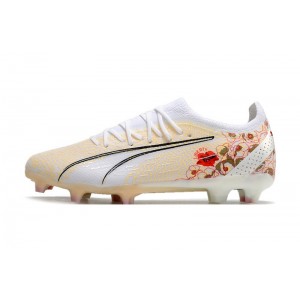 Puma Ultra Ultimate Liberty FG/AG - White/Pristine/Red