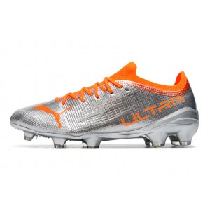 Puma Ultra 1.4 FG/AG Instinct - Diamond Silver/Orange