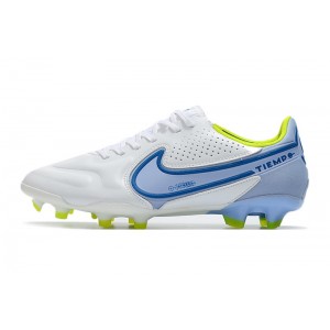 Nike Tiempo Legend 9 Elite FG The Progress Remix - White Grey/Blue