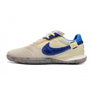 Nike Streetgato IC - Coconut Milk/Navy Blue/Gold/Hyper Royal