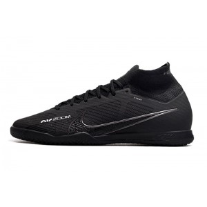 Nike Air Zoom Mercurial Superfly 9 Elite IC Shadow - Black/Smoke Grey/Green
