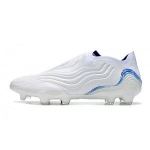 Adidas Copa Sense + FG Diamond Edge - White/Blue