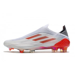 Adidas X SpeedFlow + FG White Spark - White/Iron Metal/Red