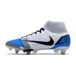 Nike Mercurial Superfly 8 Elite SG 'Travis Scott x Fragment' - White/Blue/Black