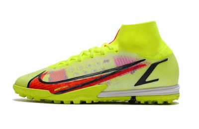Nike Mercurial Superfly 8 Elite TF - Volt/Bright Crimson/Black