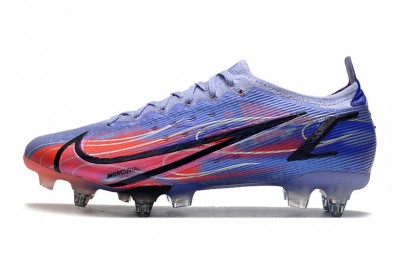 Nike Mercurial Vapor 14 Elite SG-PRO 'KM Flames' - Purple/Red