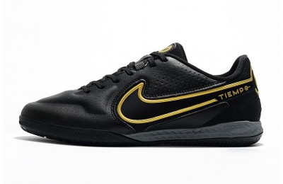 Nike Tiempo Legend React 9 Pro IC Shadow - Black/Gold