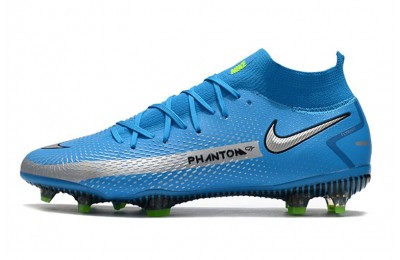 Nike Phantom GT Elite DF FG - Blue/Metallic Silver/Black