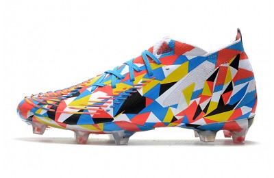 Adidas Predator Edge .1 FG Geometric - Blue/Yellow/Solar Red