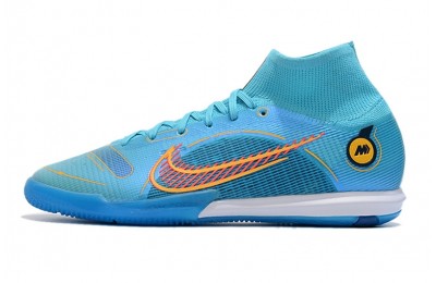 Nike Mercurial Superfly 8 Elite IC Blueprint - Blue/Orange