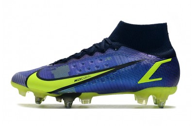 Nike Mercurial Superfly 8 Elite SG Recharge - Blue/Black/Volt