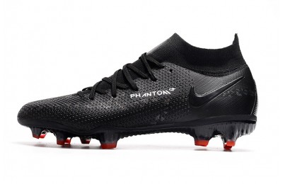 Nike Phantom GT 2 Elite DF FG Shadow - Black/Smoke Grey/Red