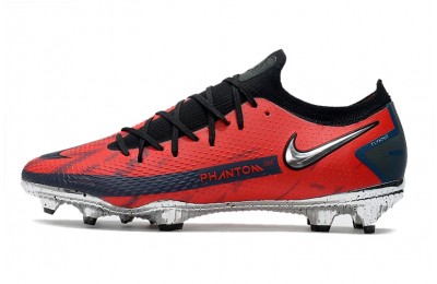 Nike Phantom GT Elite SE FG x Skepta Bloody Chrome - University Red / Silver / Black