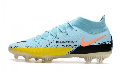 Nike Phantom GT 2 Elite DF FG Lucent - Ice Blue/Black/Yellow Strike