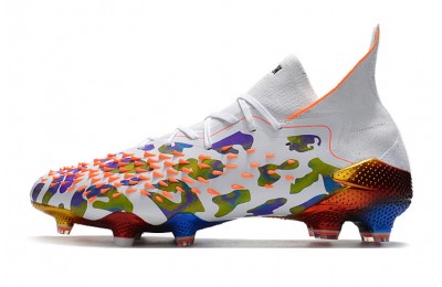 Adidas Predator Freak .1 FG Paul Pogba X Stella McCartney - White / Black / Orange