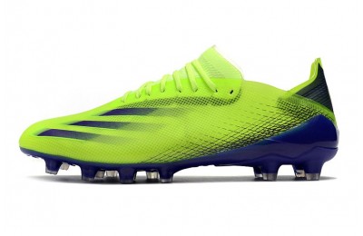 Adidas X Ghosted .1 AG - Solar Yellow Black Team Royal Blue