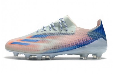 Adidas X Ghosted .1 AG - White Bright Cyan Pink