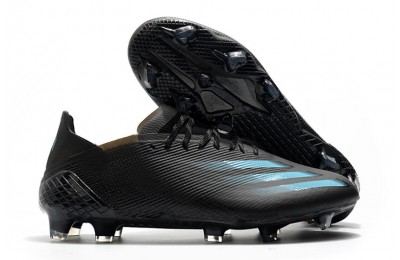 Adidas X Ghosted.1 FG - Core Black / Blue