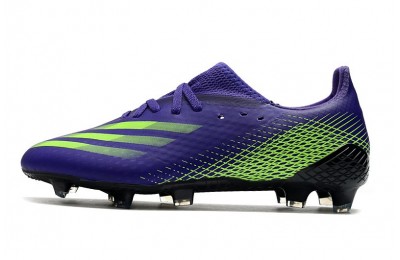 Adidas X Ghosted.1 FG - FG Purple Solar Green