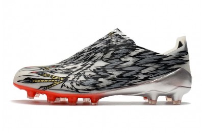 Adidas X Ghosted + AG - Peregrine Falcon Boots Grey Orange