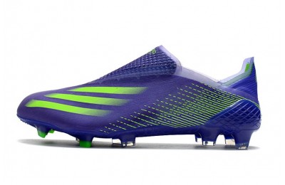 Adidas X Ghosted + FG - Energy Ink/Signal Green Signal Green