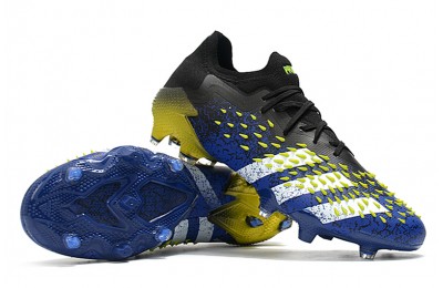 Adidas Predator Freak.1 Low FG - Blue/Core Black/White/Yellow