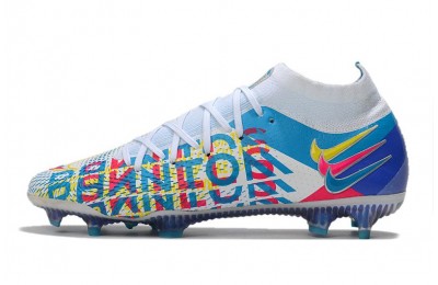 Nike Phantom GT Elite DF 3D FG - Chlorine Blue / Pink Blast / Opti Yellow