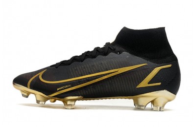 Nike Mercurial Superfly 8 Elite FG - Black/Gold
