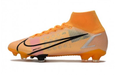 Nike Mercurial Superfly 8 Elite SG - Orange / Black / Multicolor