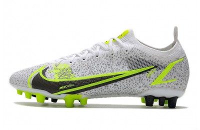 Nike Mercurial Vapor 14 Elite AG - White Black Metallic Silver Volt
