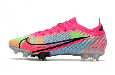 Nike Mercurial Vapor 14 Elite FG - White Black Pink Mulitcolor