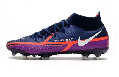 Nike Phantom GT 2 Elite DF FG UV - Navy / White / Purple