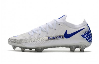 Nike Phantom GT Elite FG 'Bonucci' - White /Blue / Silver