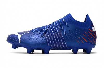 Puma Future Z 1.2 FG/AG Faster Football - Blue / Red / White