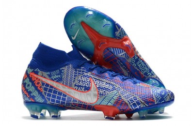 Nike Mercurial Superfly 7 Elite SE11 Jordan Sancho FG - Racer Blue / White