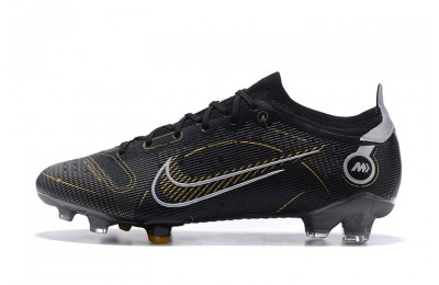 Nike Mercurial Vapor 14 Elite FG 'Shadow Black' - Black / Gold / Silver