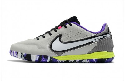 Nike Tiempo Legend React 9 Pro IC - Smoke Grey/White/Volt