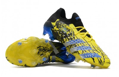 Adidas Predator Freak.1 Low FG - Bright Yellow / Silver Metallic / Core Black