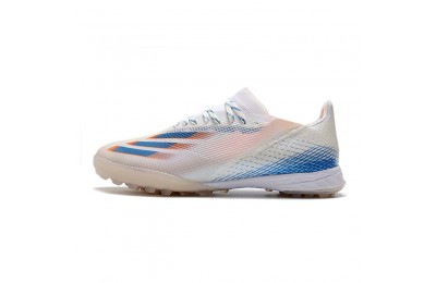 Adidas X Ghosted .1 TF Blue / Pink / White